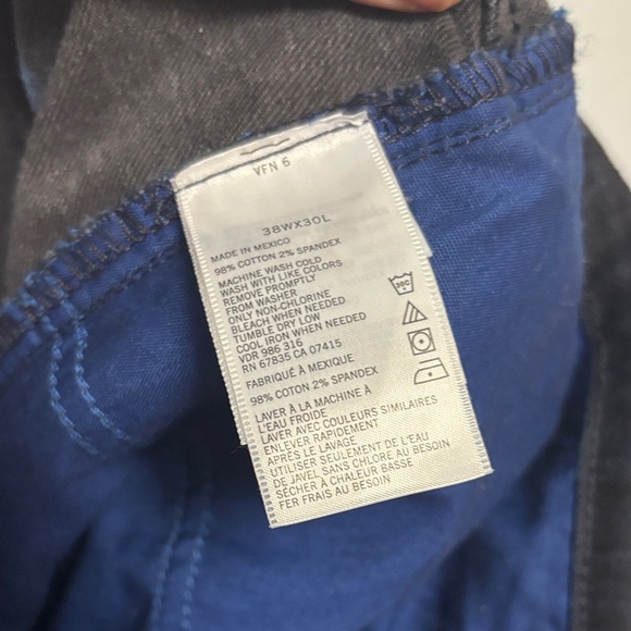 Nautica Men's very dark wash blue Jeans 38W 30L like new condition - Picture 12 of 12